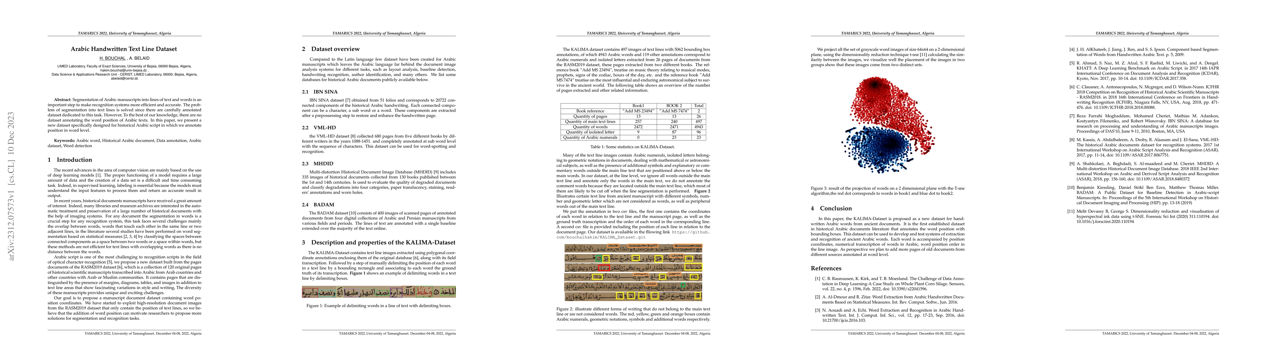 Thumbnail for Arabic Handwritten Text Line Dataset