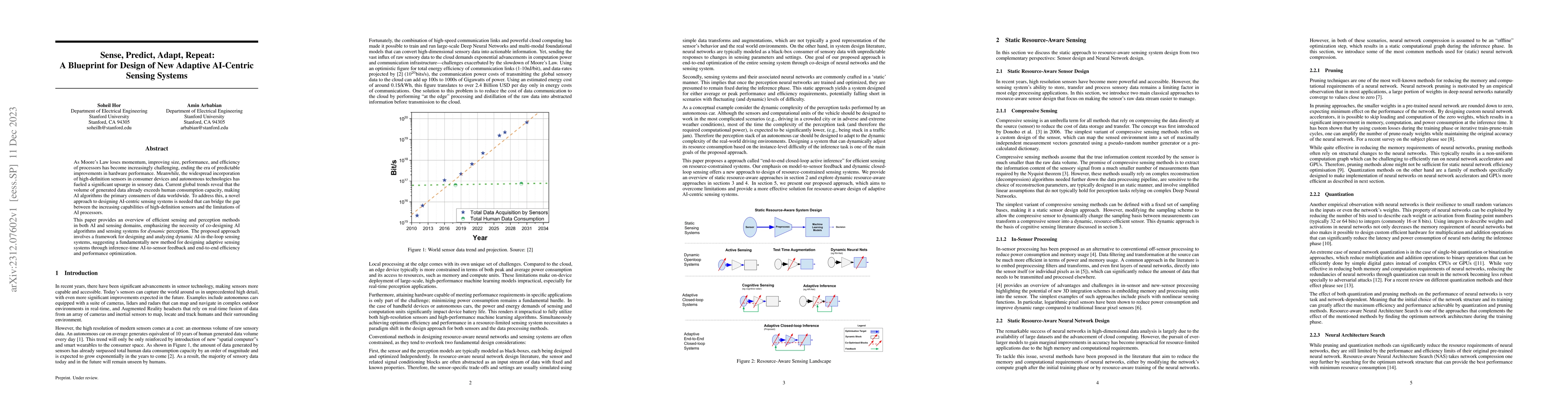 Thumbnail for Sense, Predict, Adapt, Repeat: A Blueprint for Design of New Adaptive
  AI-Centric Sensing Systems