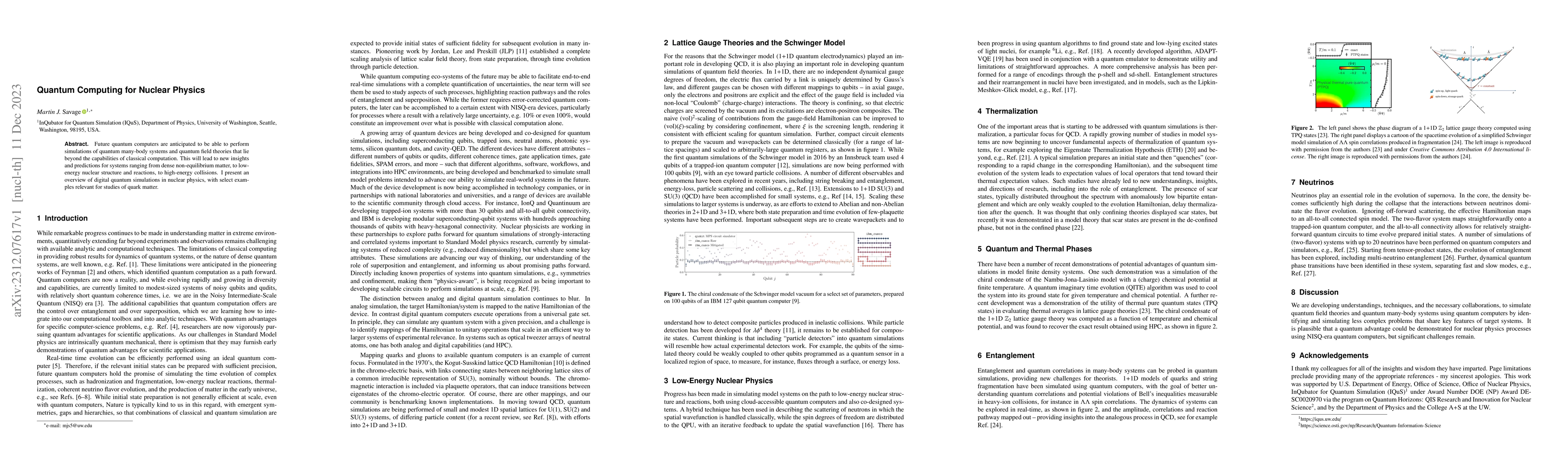 Thumbnail for Quantum Computing for Nuclear Physics