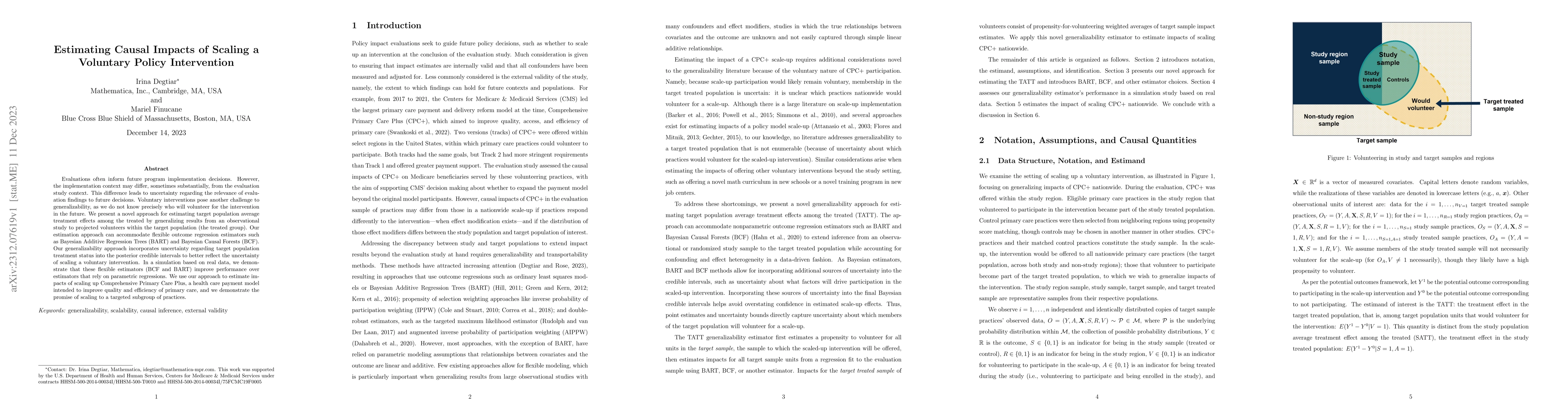 Thumbnail for Estimating Causal Impacts of Scaling a Voluntary Policy Intervention