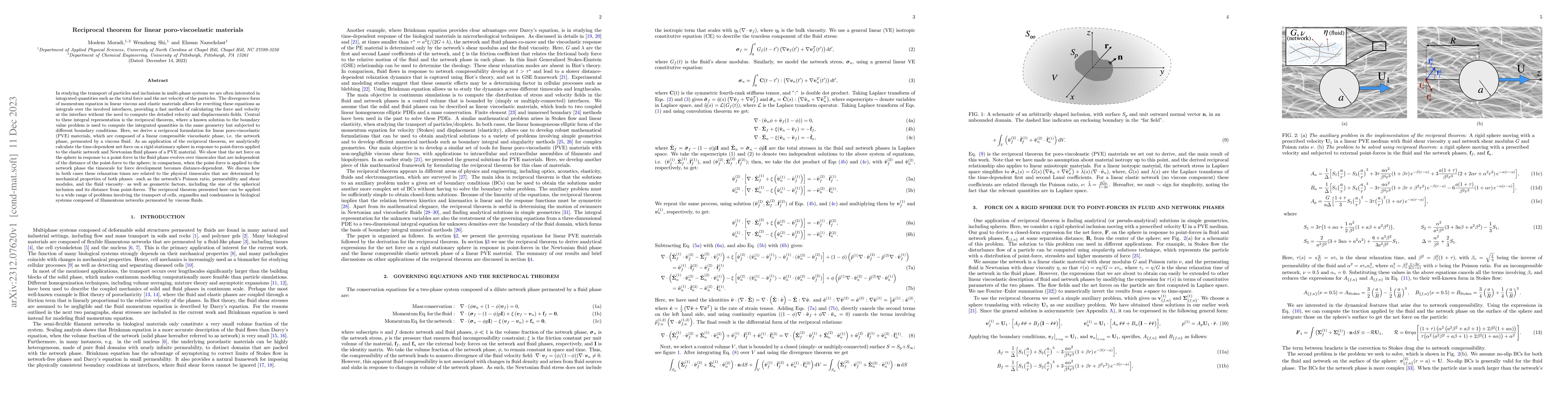 Thumbnail for Reciprocal theorem for linear poro-viscoelastic materials