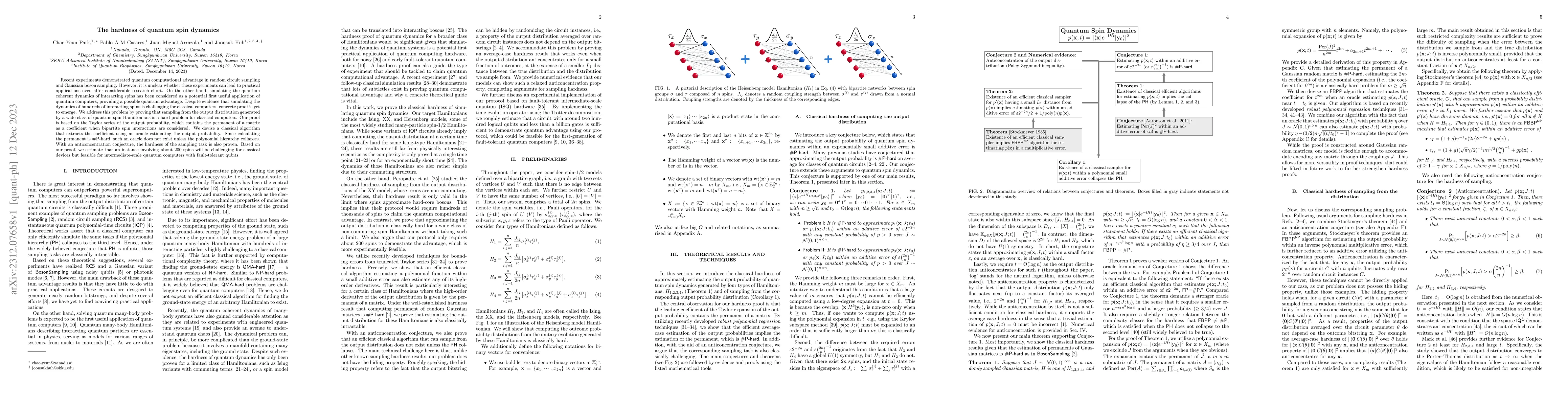 Thumbnail for The hardness of quantum spin dynamics