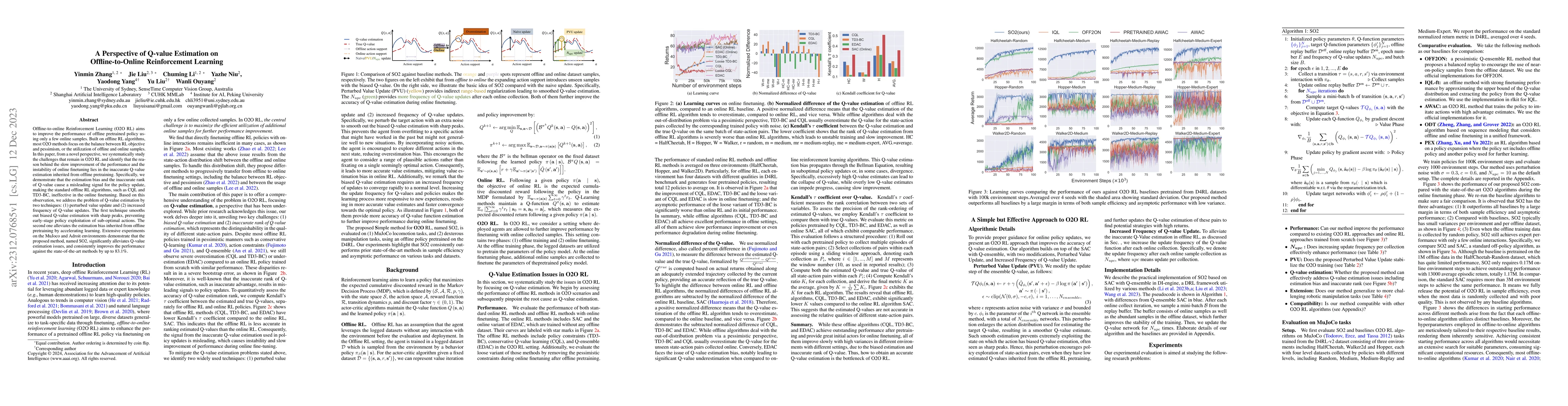 Thumbnail for A Perspective of Q-value Estimation on Offline-to-Online Reinforcement
  Learning