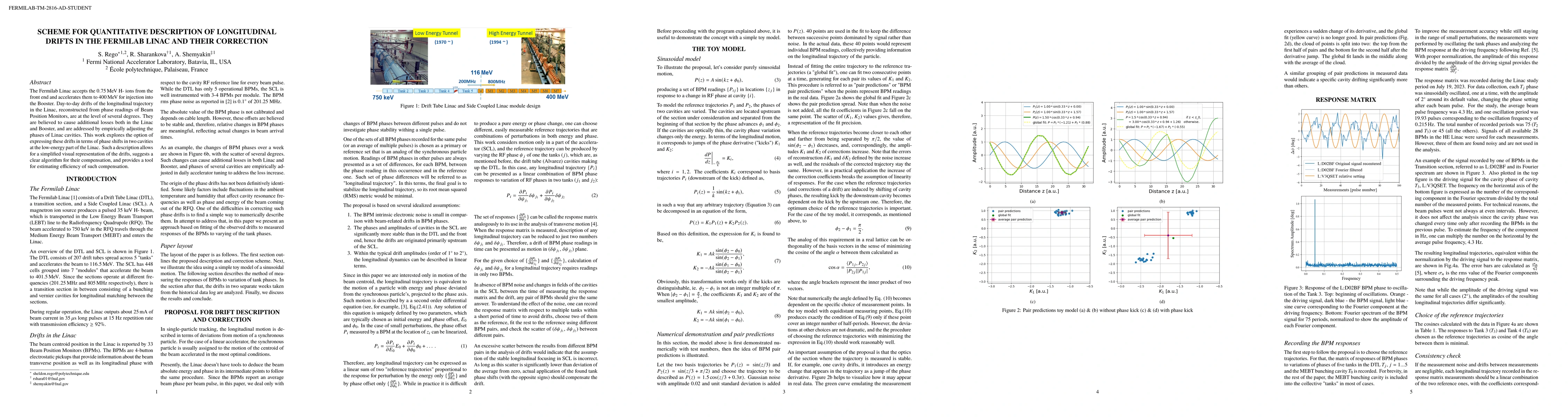 Thumbnail for Scheme for quantitative description of longitudinal drifts in the
  Fermilab Linac and their correction