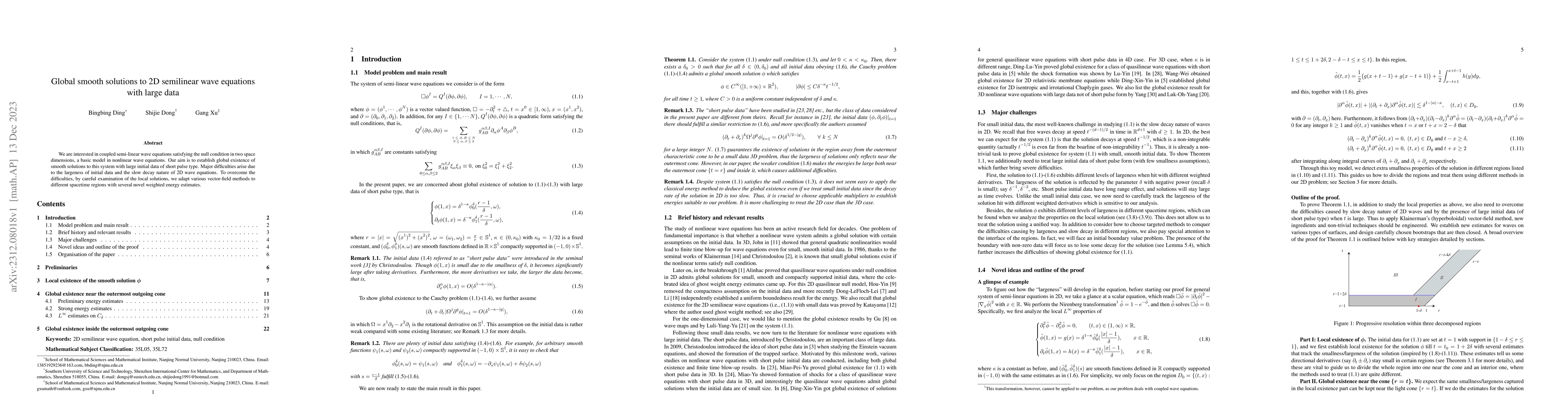 Thumbnail for Global smooth solutions to 2D semilinear wave equations with large data