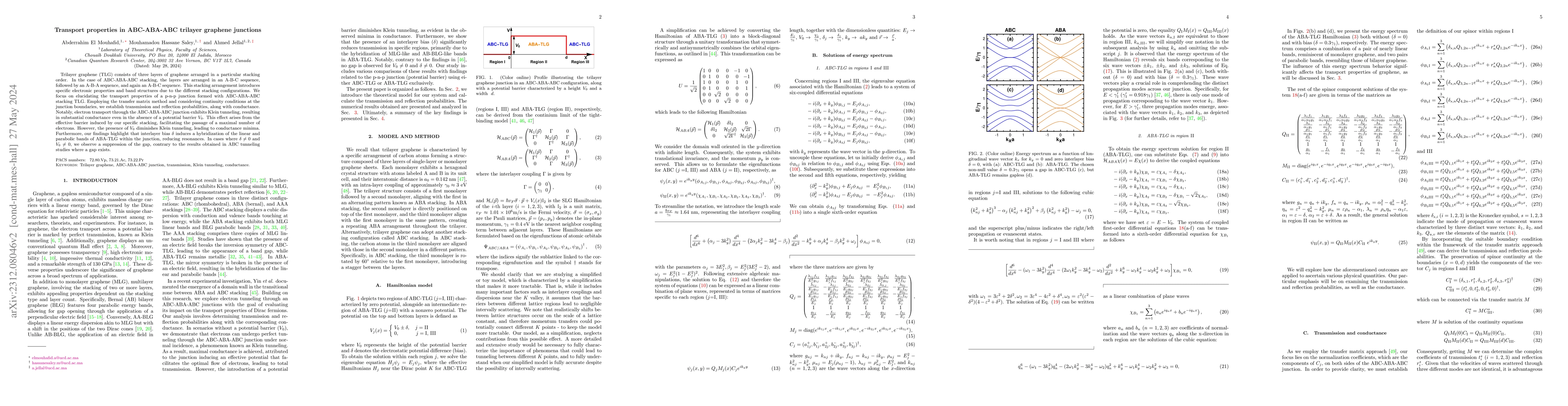 Thumbnail for Transport properties in ABC-ABA-ABC trilayer graphene junctions