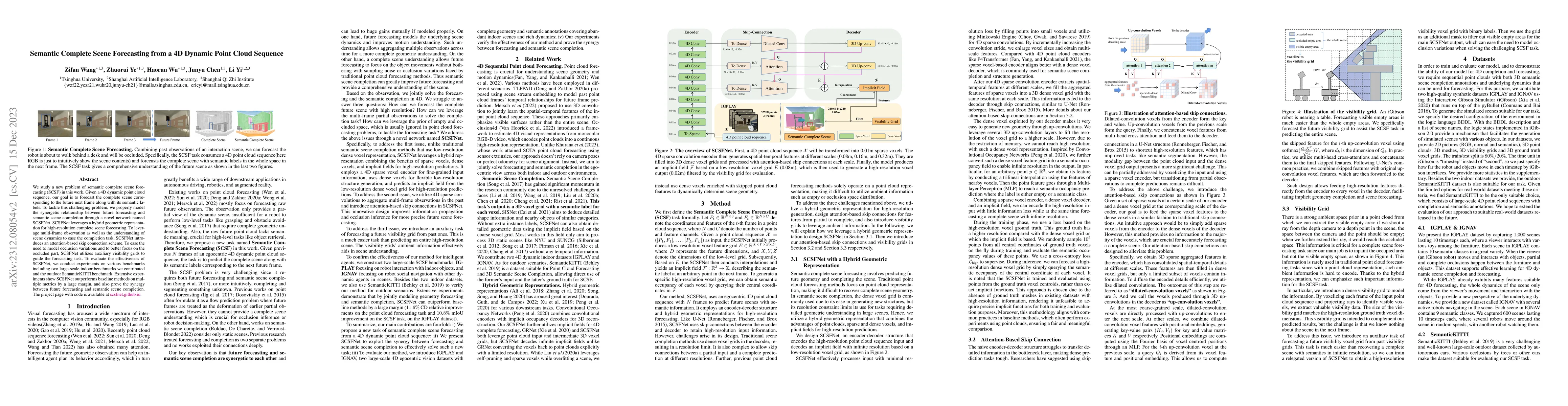 Thumbnail for Semantic Complete Scene Forecasting from a 4D Dynamic Point Cloud
  Sequence
