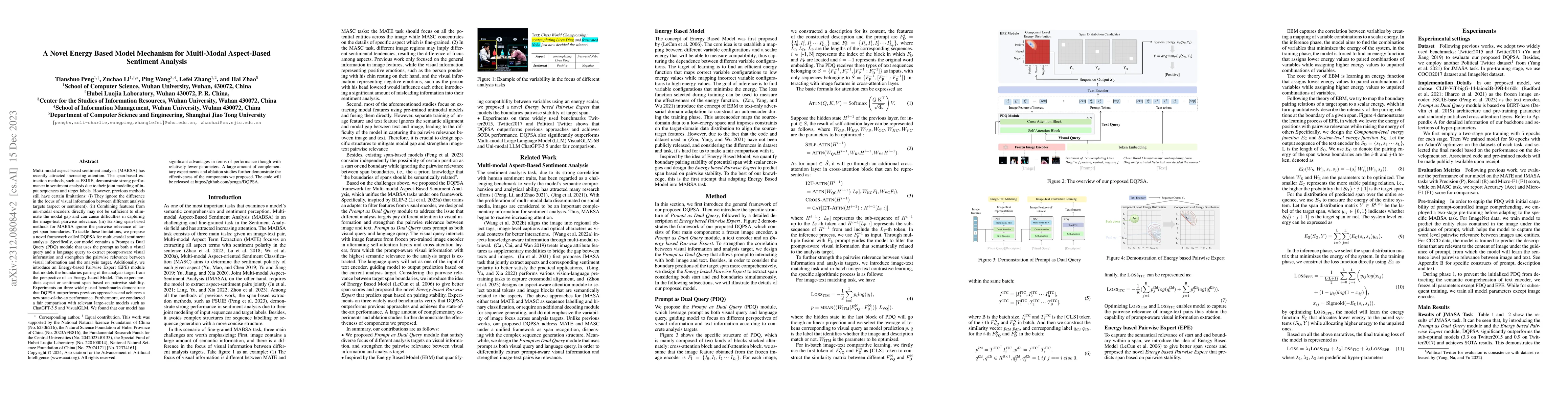 Thumbnail for A Novel Energy based Model Mechanism for Multi-modal Aspect-Based
  Sentiment Analysis
