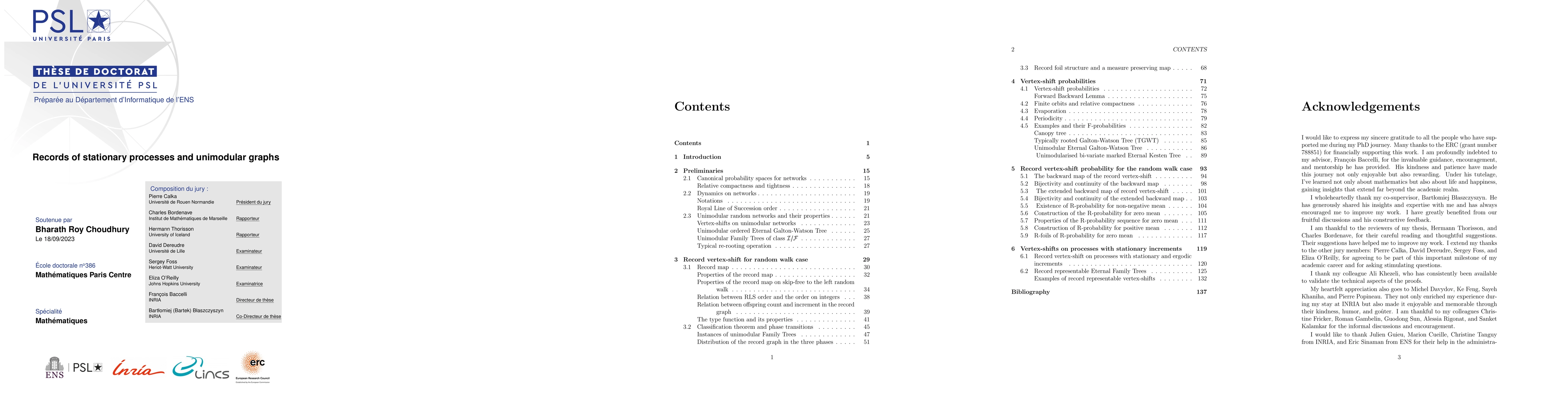 Thumbnail for Records of stationary processes and unimodular graphs