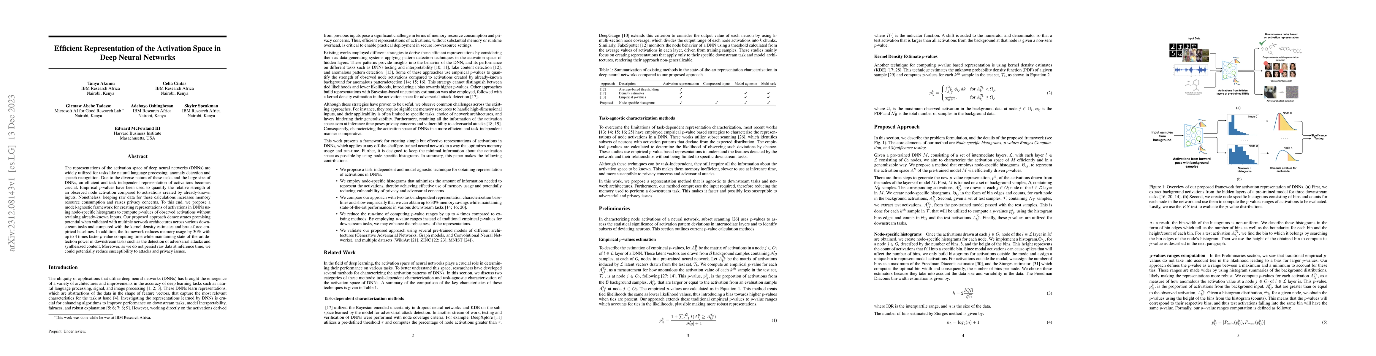 Thumbnail for Efficient Representation of the Activation Space in Deep Neural Networks