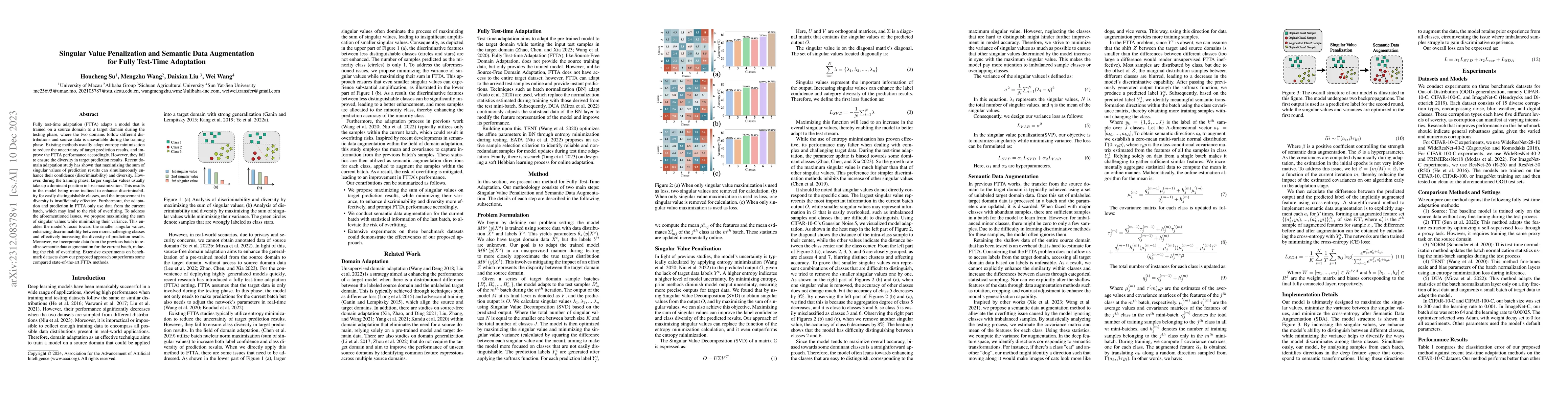 Thumbnail for Singular Value Penalization and Semantic Data Augmentation for Fully
  Test-Time Adaptation