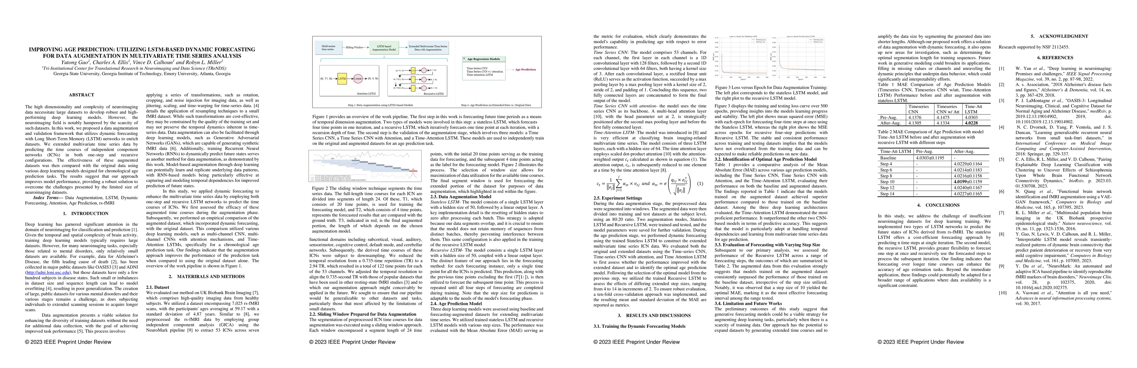 Thumbnail for Improving age prediction: Utilizing LSTM-based dynamic forecasting for
  data augmentation in multivariate time series analysis