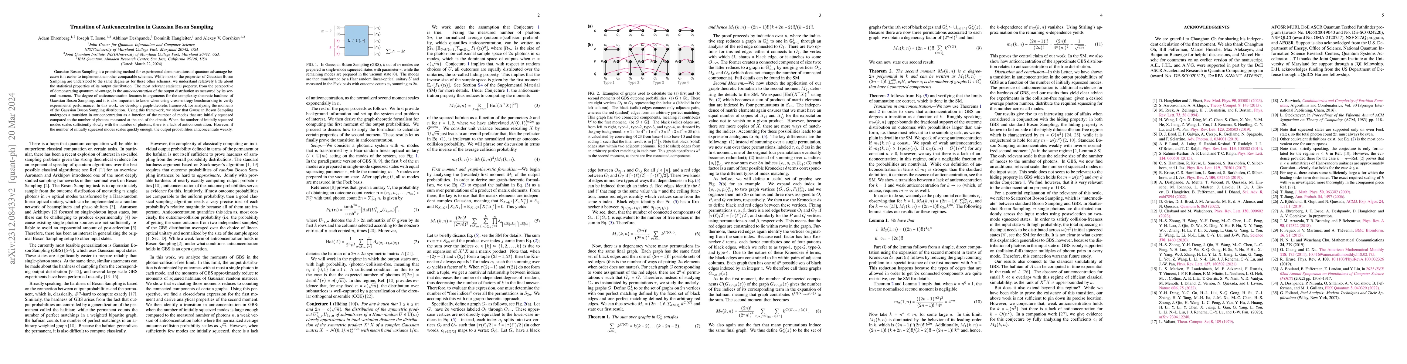 Thumbnail for Transition of Anticoncentration in Gaussian Boson Sampling