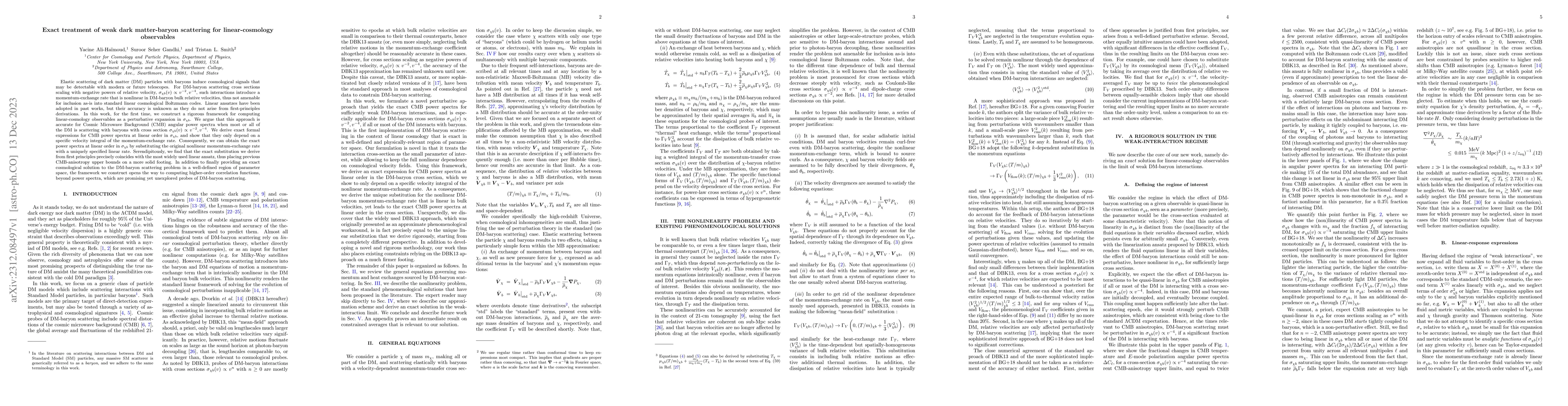 Thumbnail for Exact treatment of weak dark matter-baryon scattering for
  linear-cosmology observables