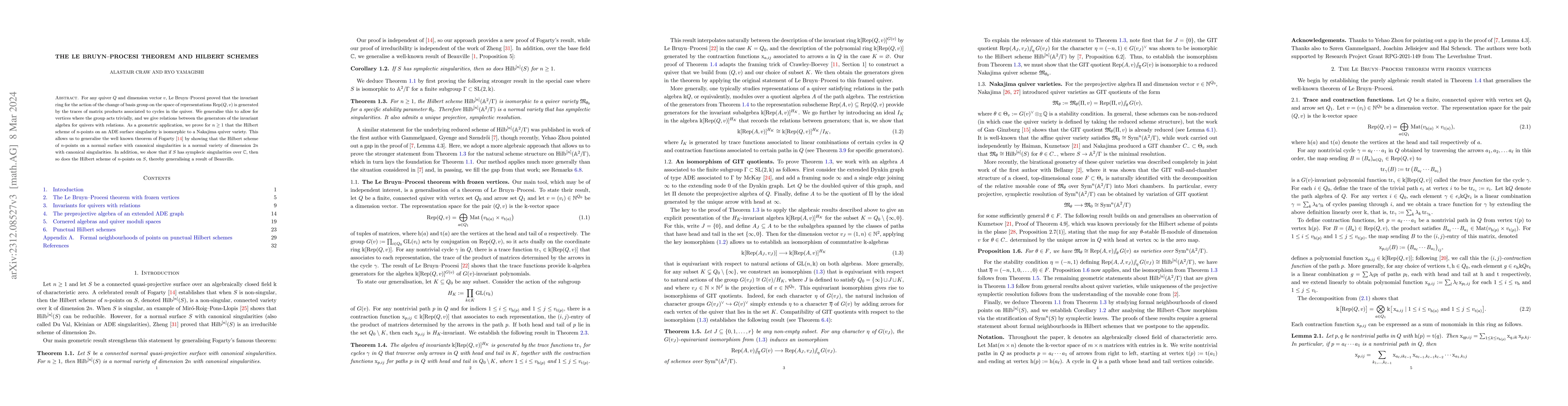 Thumbnail for The Le Bruyn-Procesi theorem and Hilbert schemes