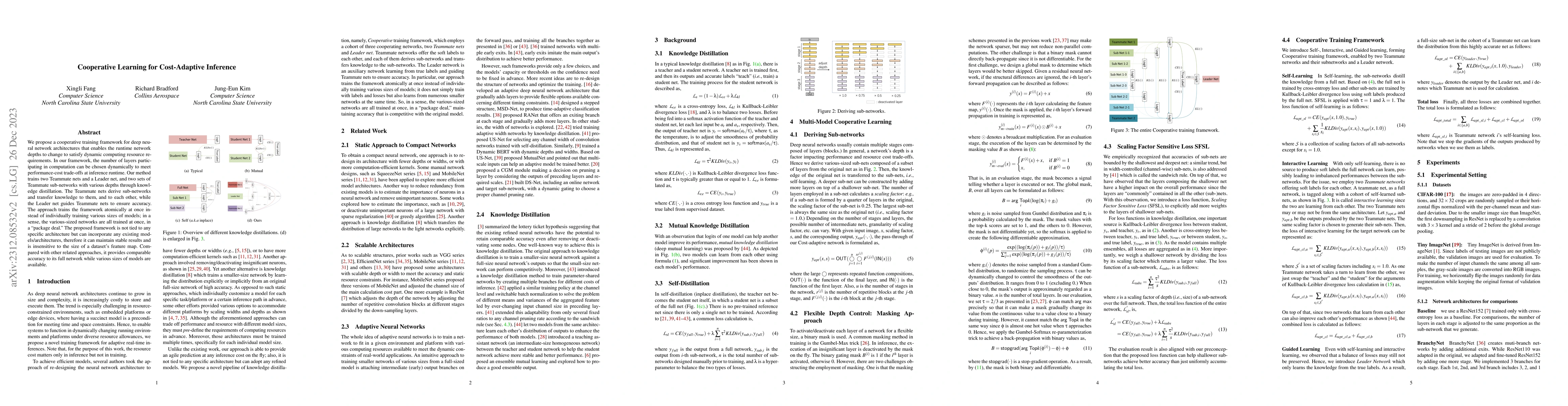 Thumbnail for Cooperative Learning for Cost-Adaptive Inference