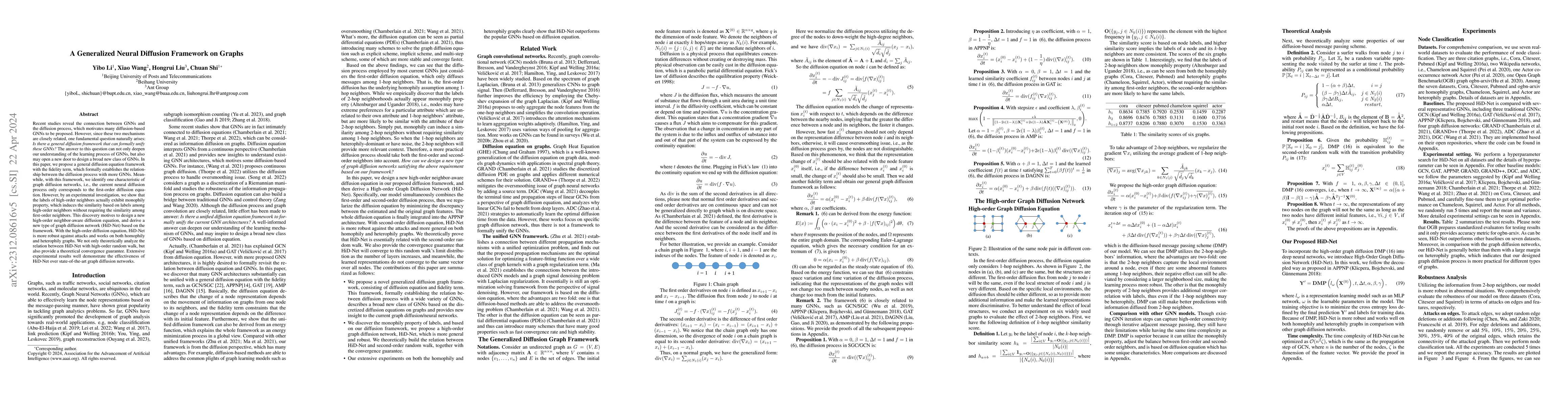 Thumbnail for A Generalized Neural Diffusion Framework on Graphs