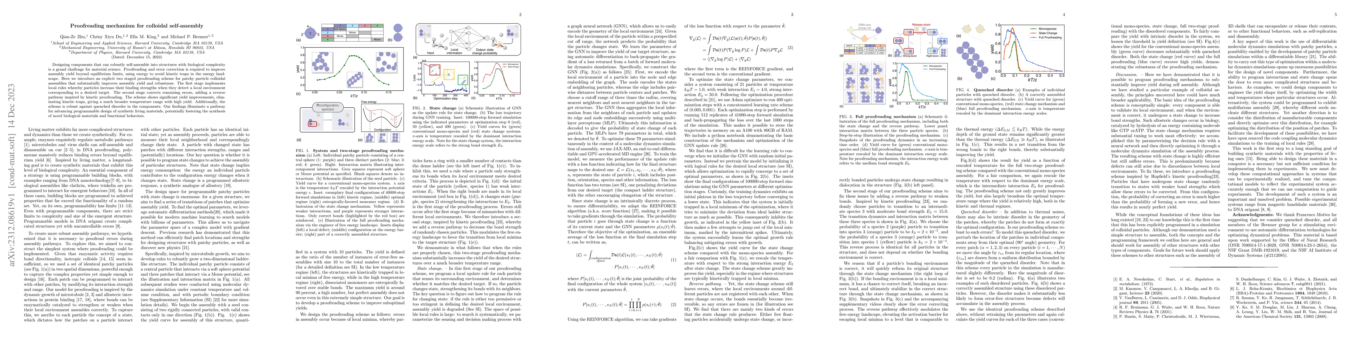 Thumbnail for Proofreading mechanism for colloidal self-assembly