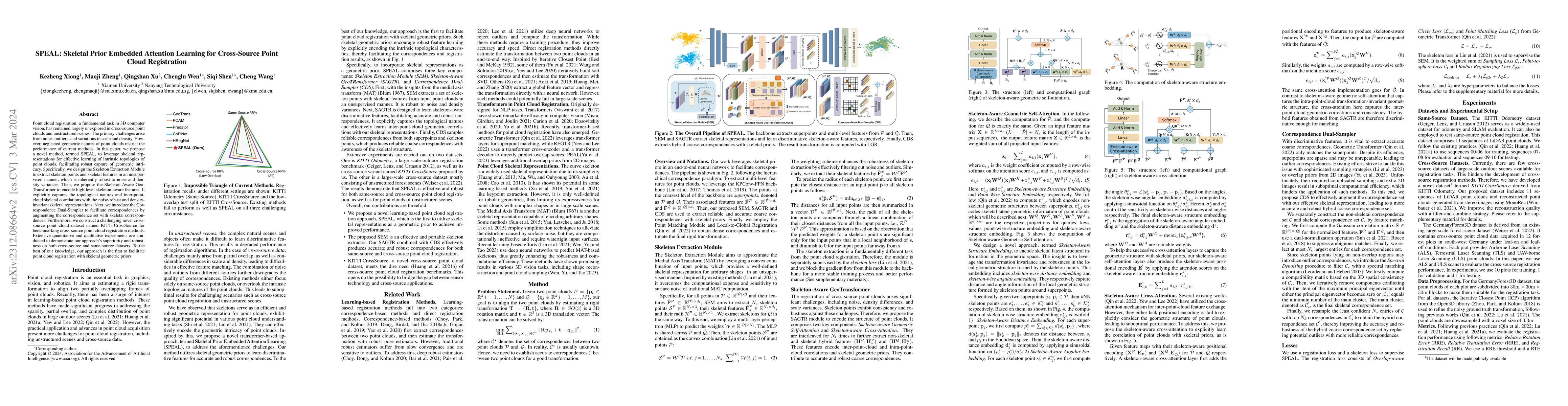 Thumbnail for SPEAL: Skeletal Prior Embedded Attention Learning for Cross-Source Point
  Cloud Registration