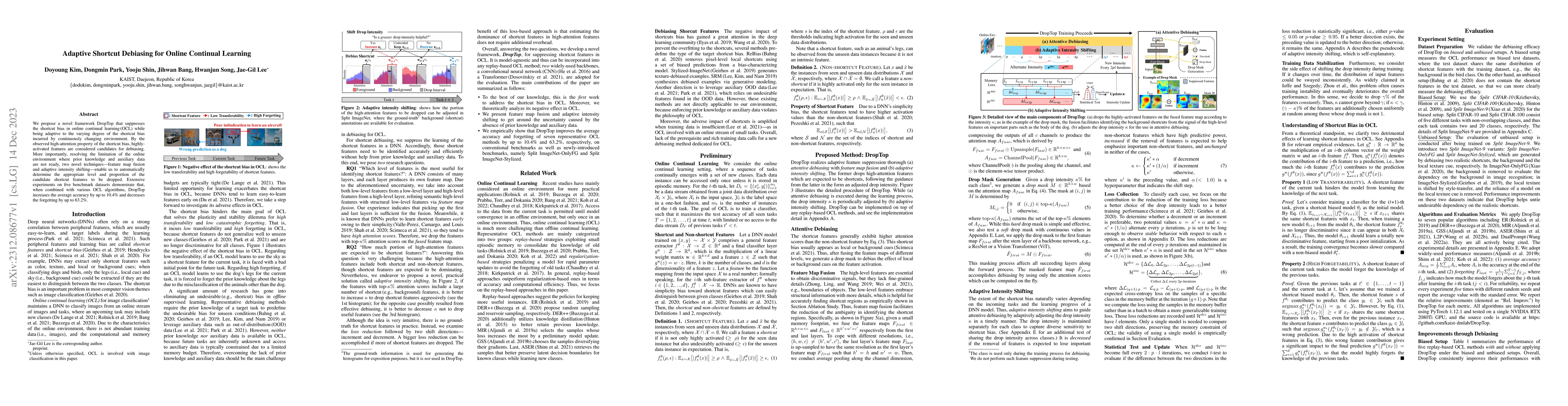 Thumbnail for Adaptive Shortcut Debiasing for Online Continual Learning