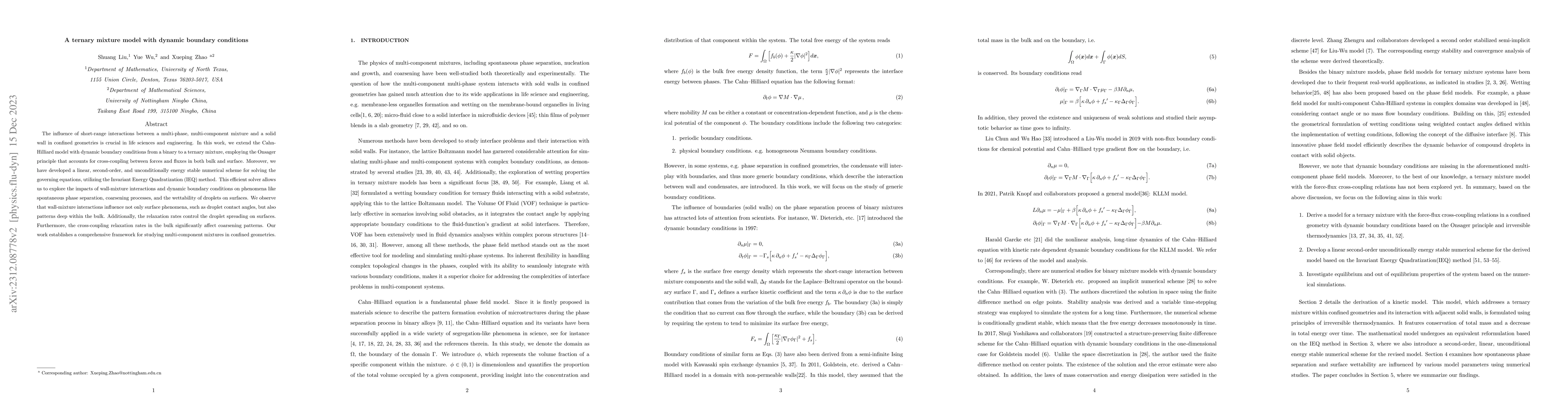 Thumbnail for A ternary mixture model with dynamic boundary conditions