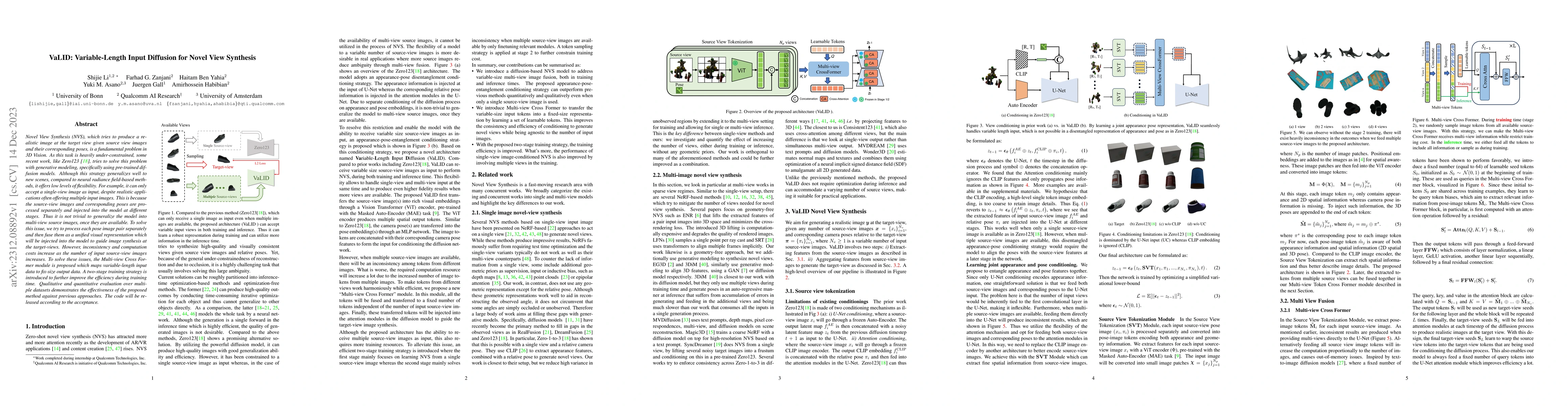 Thumbnail for VaLID: Variable-Length Input Diffusion for Novel View Synthesis