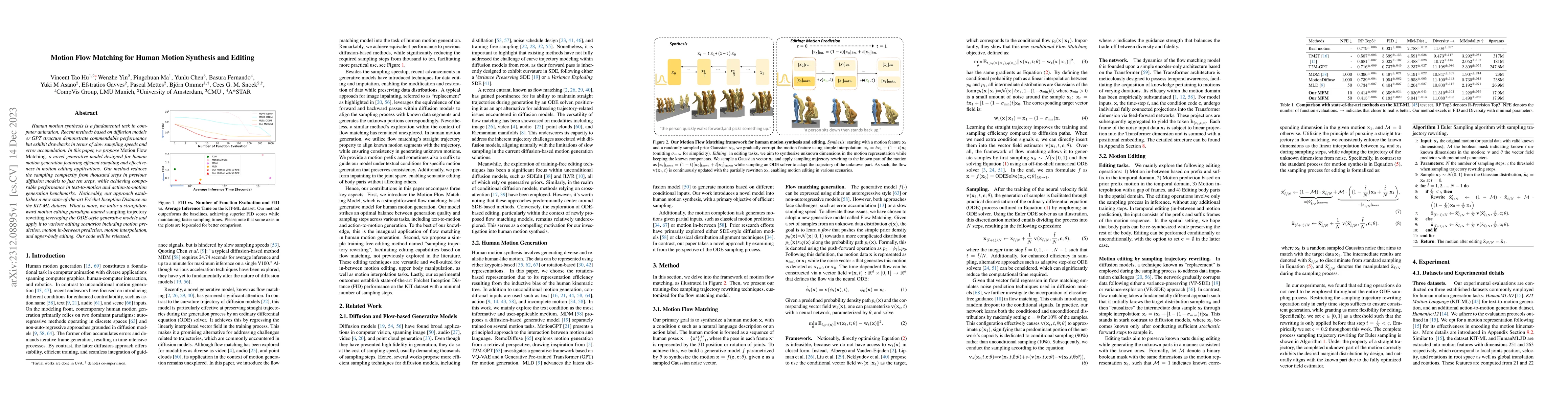 Thumbnail for Motion Flow Matching for Human Motion Synthesis and Editing