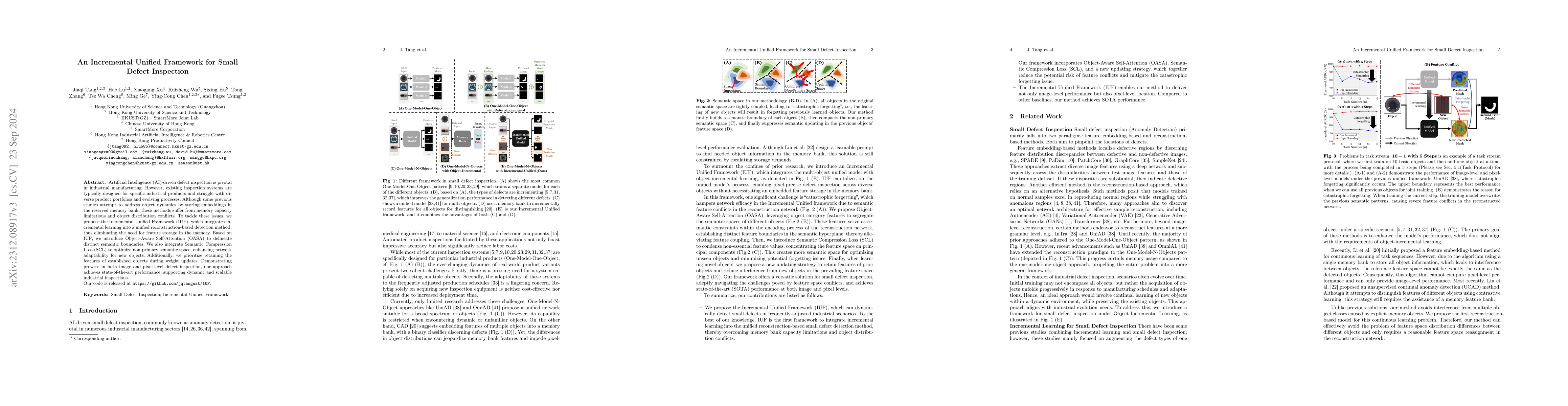 Thumbnail for An Incremental Unified Framework for Small Defect Inspection