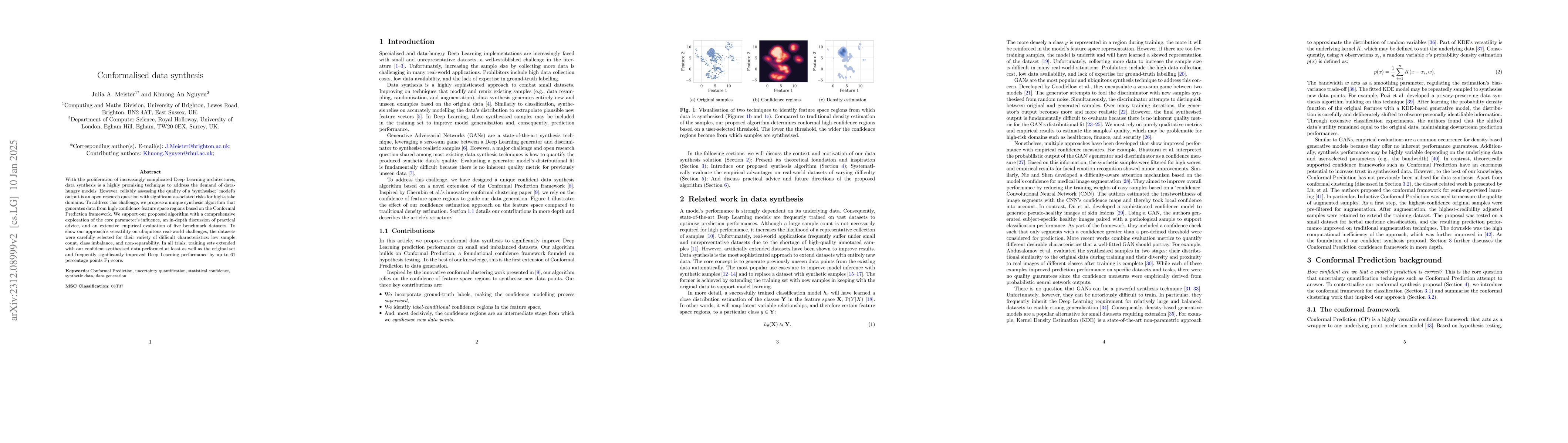 Thumbnail for Conformalised data synthesis with statistical quality guarantees