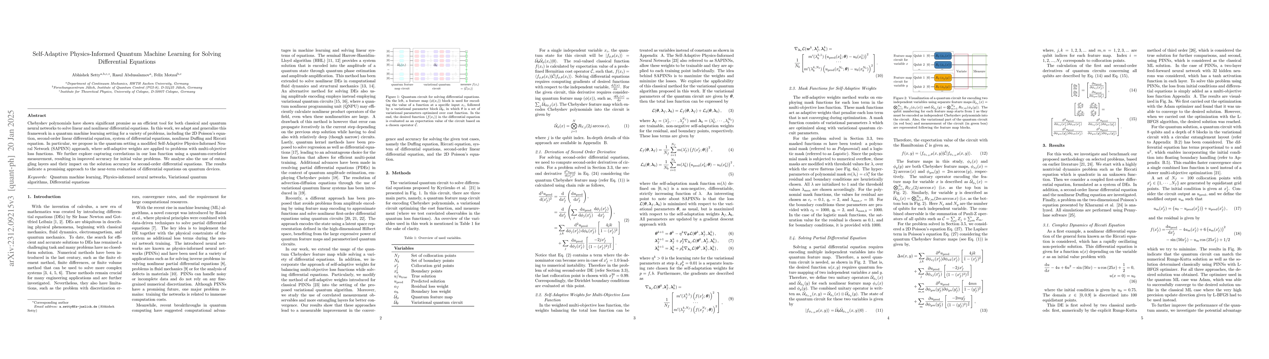 Thumbnail for Physics-Informed Quantum Machine Learning for Solving Partial
  Differential Equations