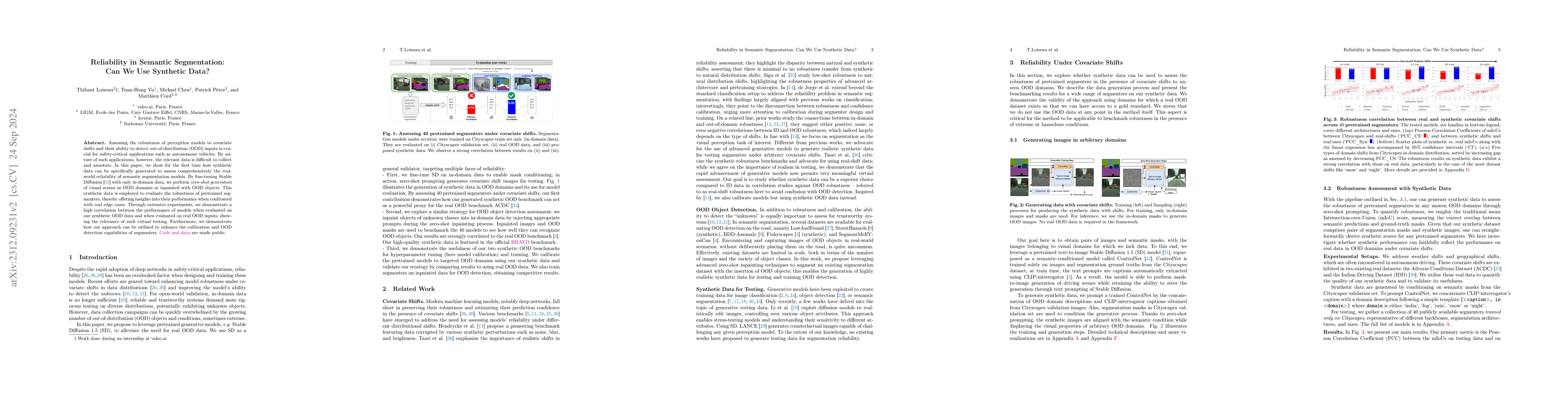 Thumbnail for Reliability in Semantic Segmentation: Can We Use Synthetic Data?