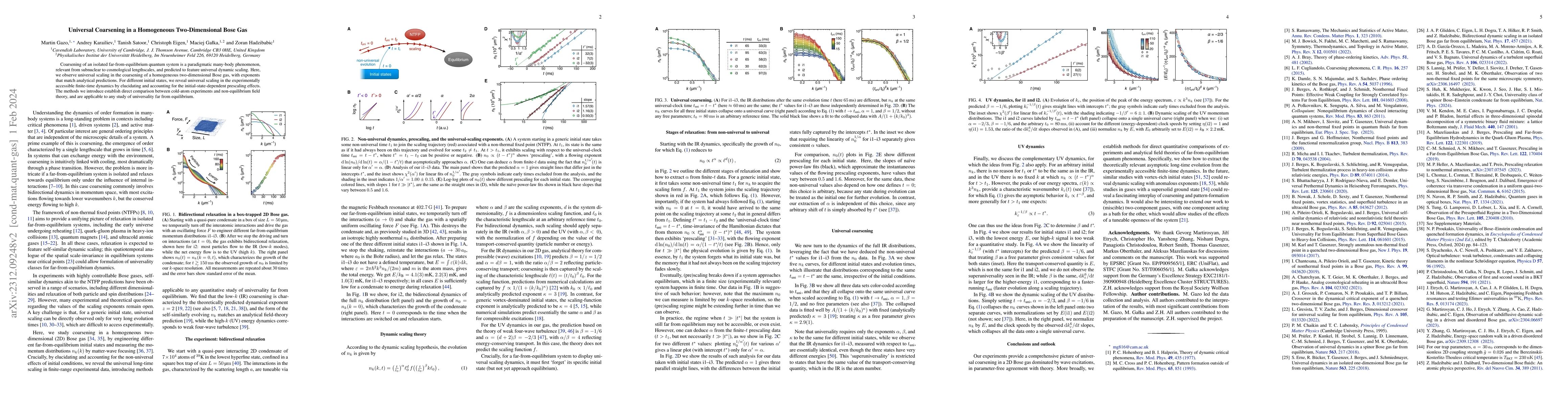 Thumbnail for Universal Coarsening in a Homogeneous Two-Dimensional Bose Gas