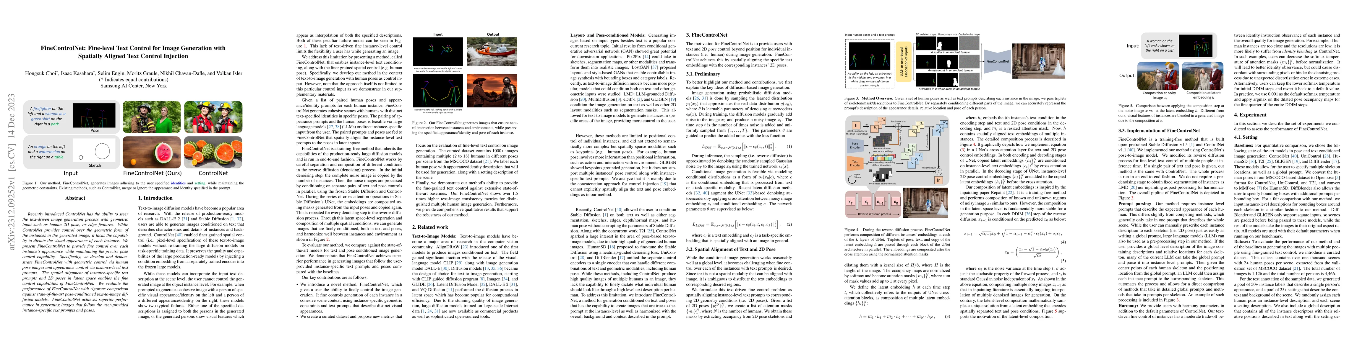 Thumbnail for FineControlNet: Fine-level Text Control for Image Generation with
  Spatially Aligned Text Control Injection