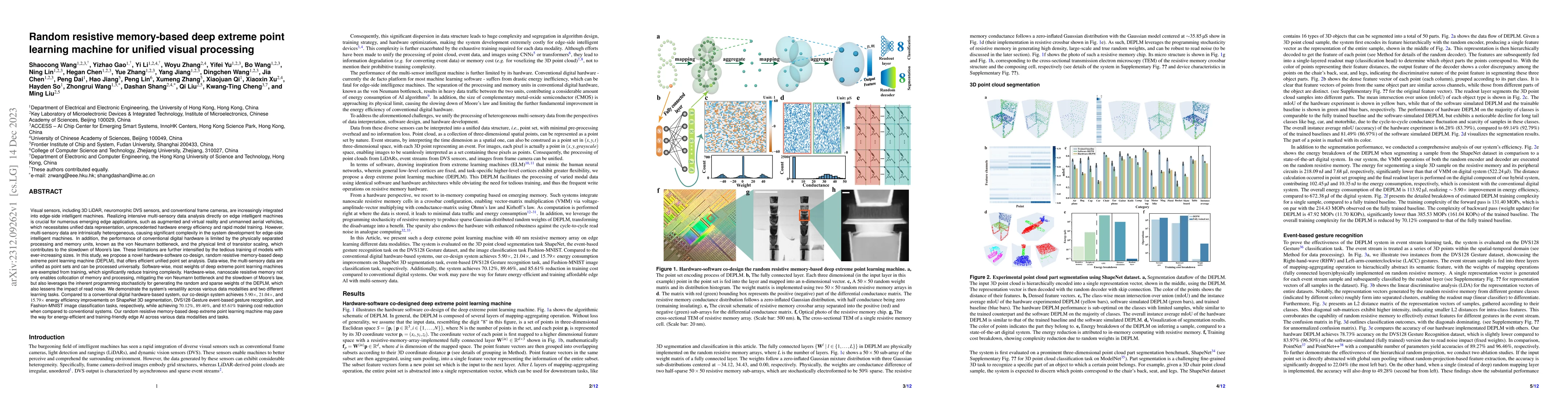 Thumbnail for Random resistive memory-based deep extreme point learning machine for
  unified visual processing