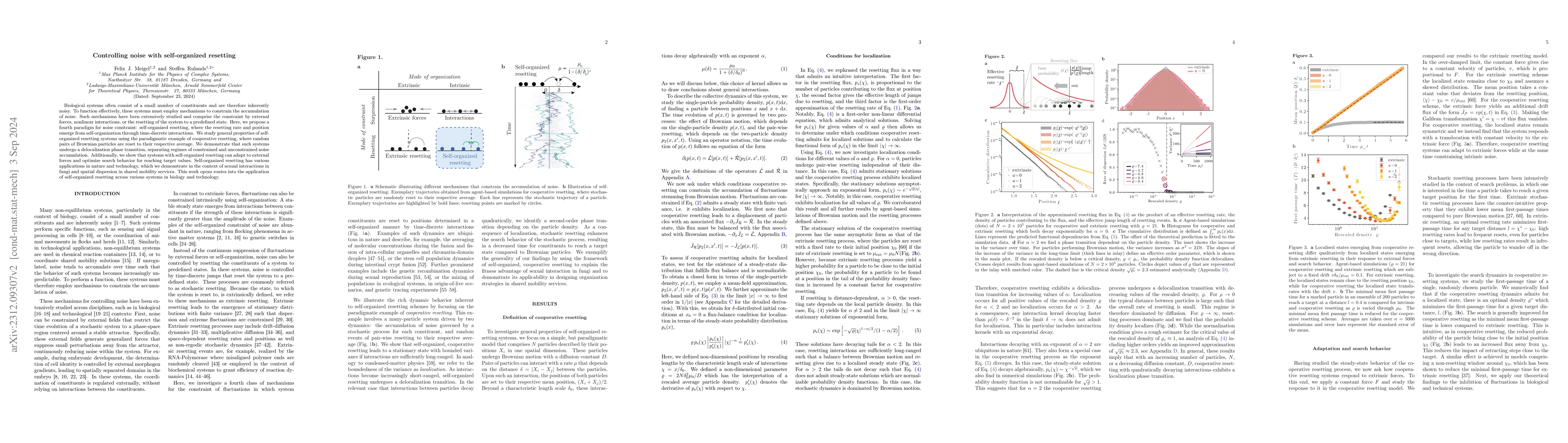 Thumbnail for Localisation phase transition in cooperative stochastic resetting