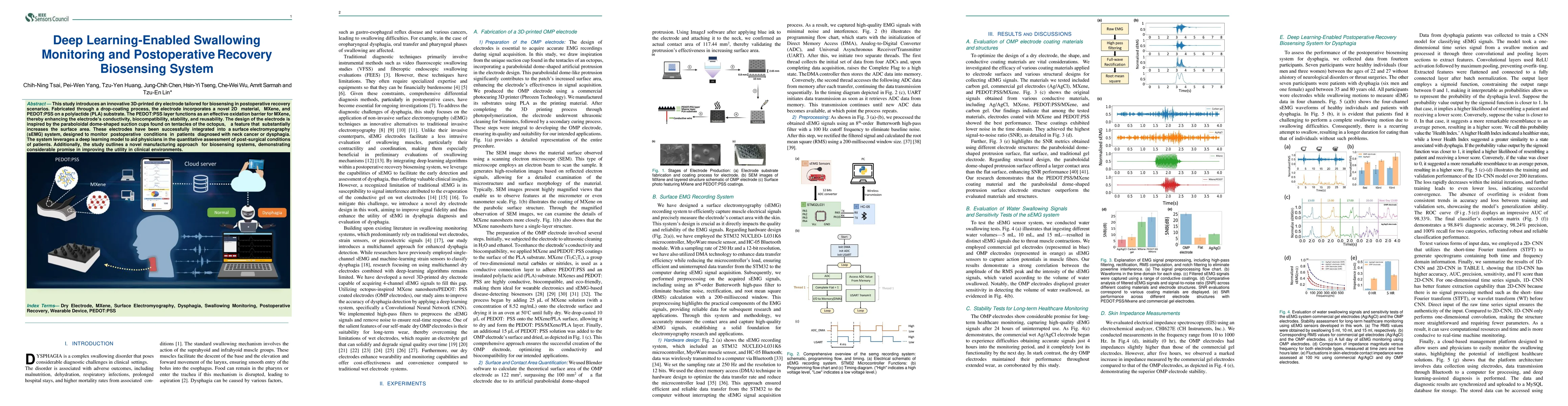 Thumbnail for Deep Learning-Enabled Swallowing Monitoring and Postoperative Recovery
  Biosensing System