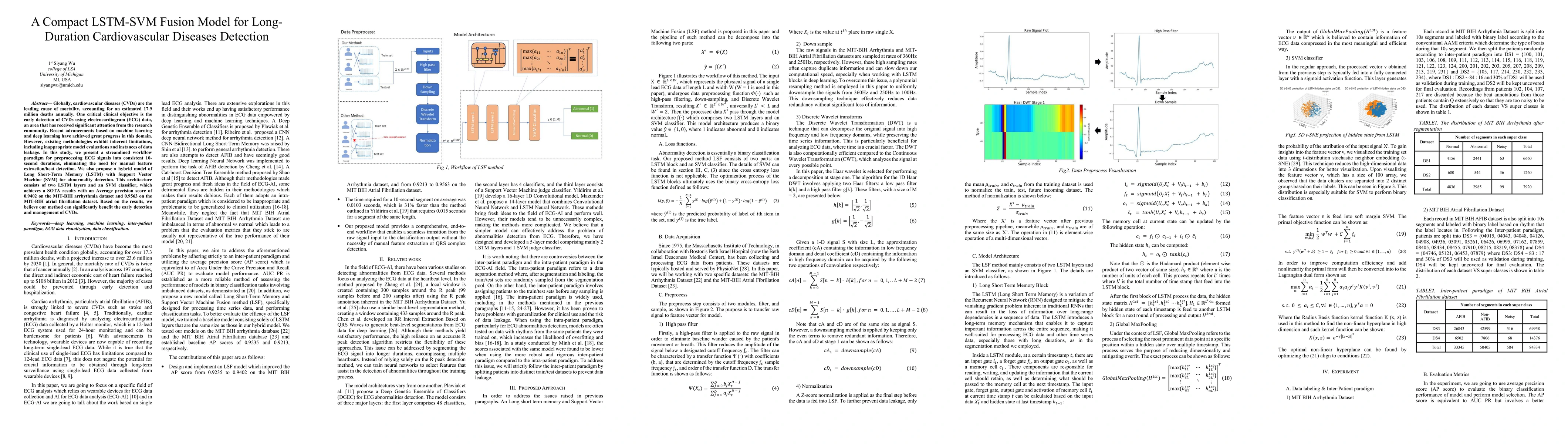 Thumbnail for A Compact LSTM-SVM Fusion Model for Long-Duration Cardiovascular
  Diseases Detection
