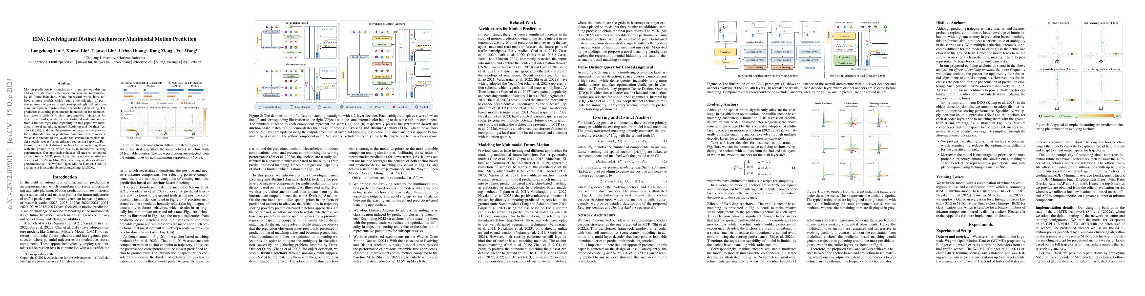 Thumbnail for EDA: Evolving and Distinct Anchors for Multimodal Motion Prediction
