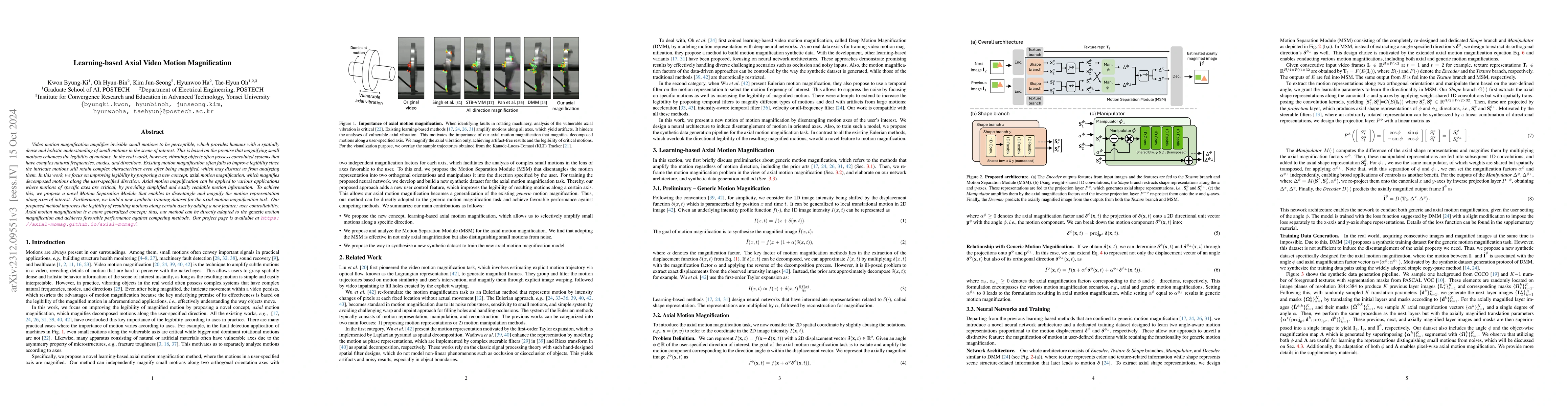 Thumbnail for Learning-based Axial Video Motion Magnification