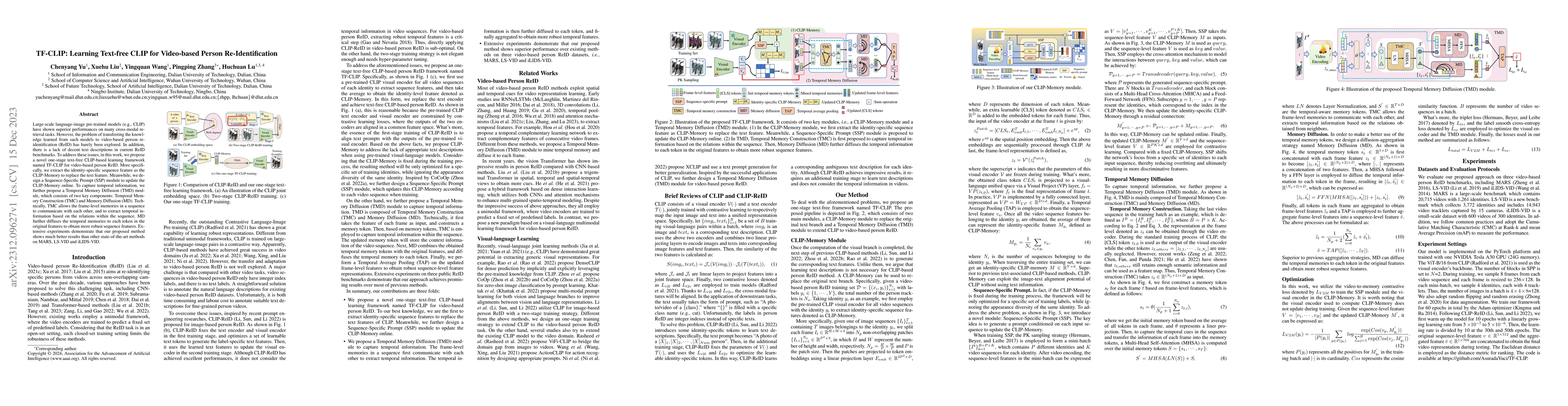 Thumbnail for TF-CLIP: Learning Text-free CLIP for Video-based Person
  Re-Identification