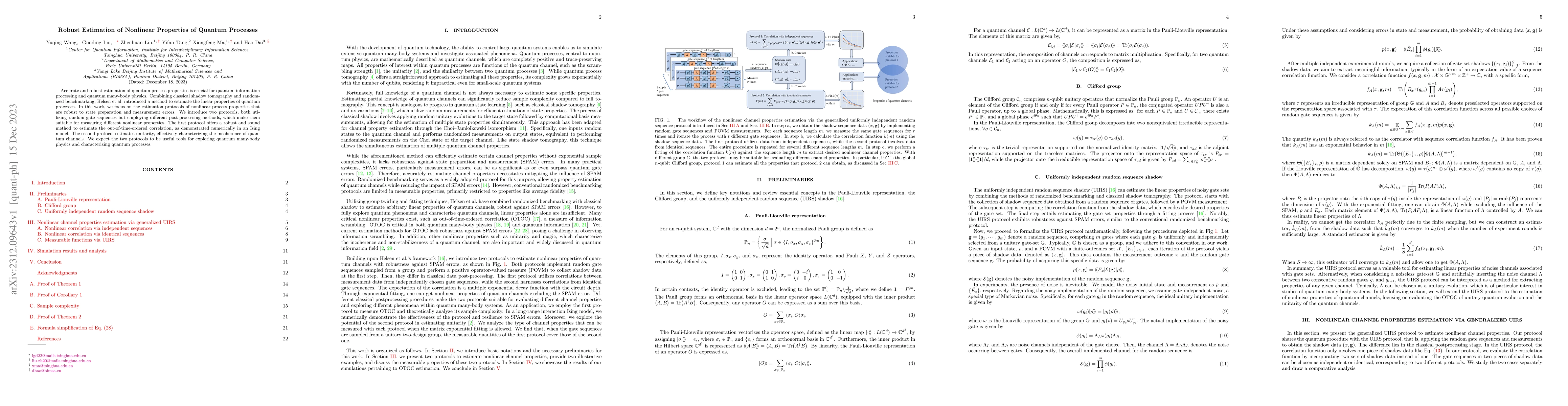Thumbnail for Robust Estimation of Nonlinear Properties of Quantum Processes