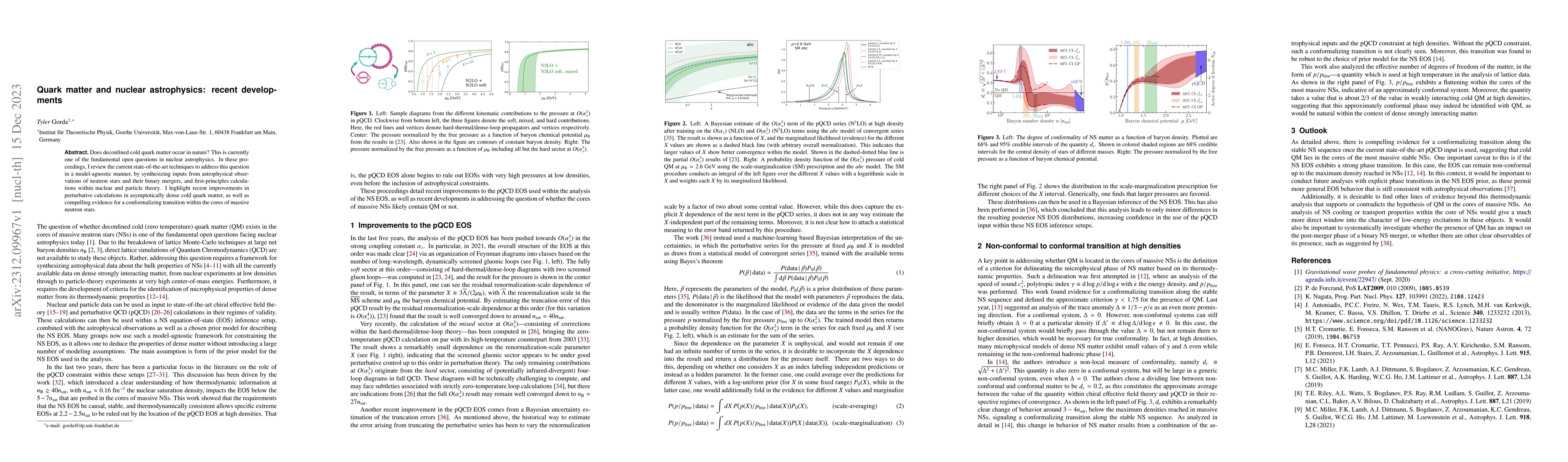 Thumbnail for Quark matter and nuclear astrophysics: recent developments