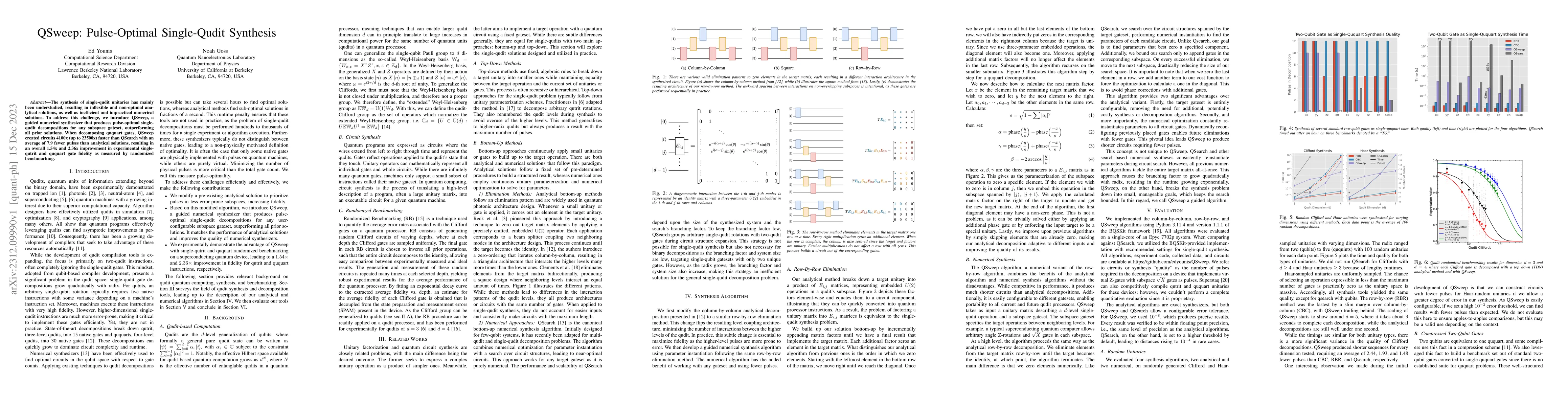 Thumbnail for QSweep: Pulse-Optimal Single-Qudit Synthesis