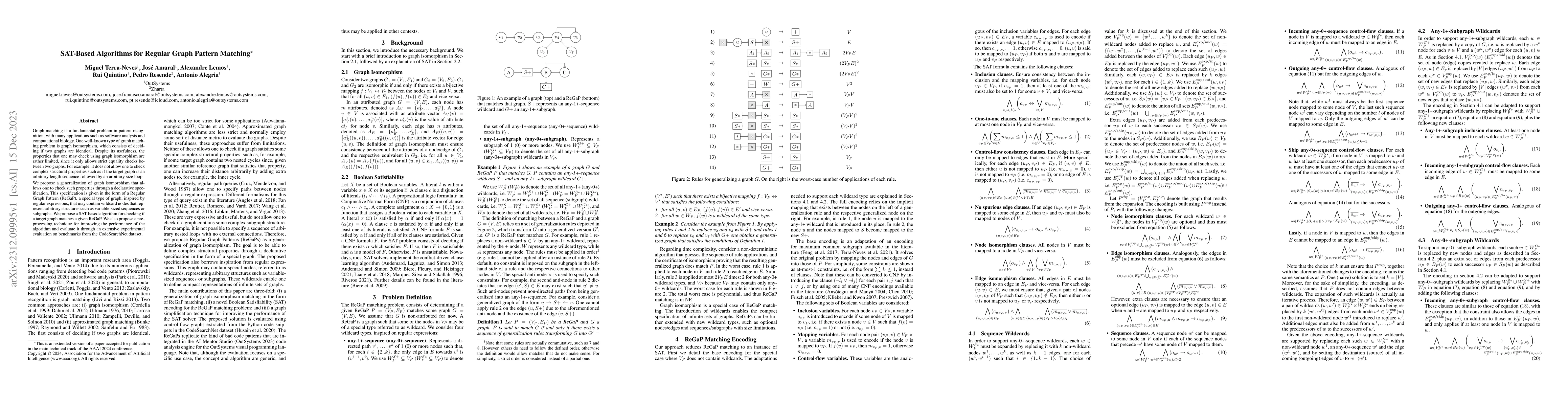 Thumbnail for SAT-Based Algorithms for Regular Graph Pattern Matching