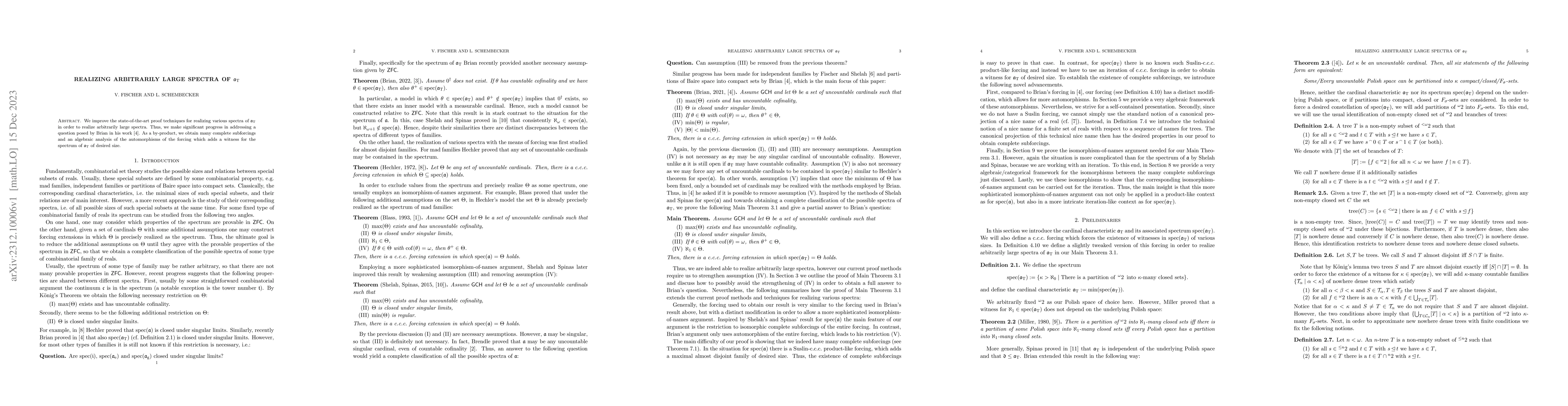 Thumbnail for Realizing arbitrarily large spectra of $\mathfrak{a}_{\text{T}}$