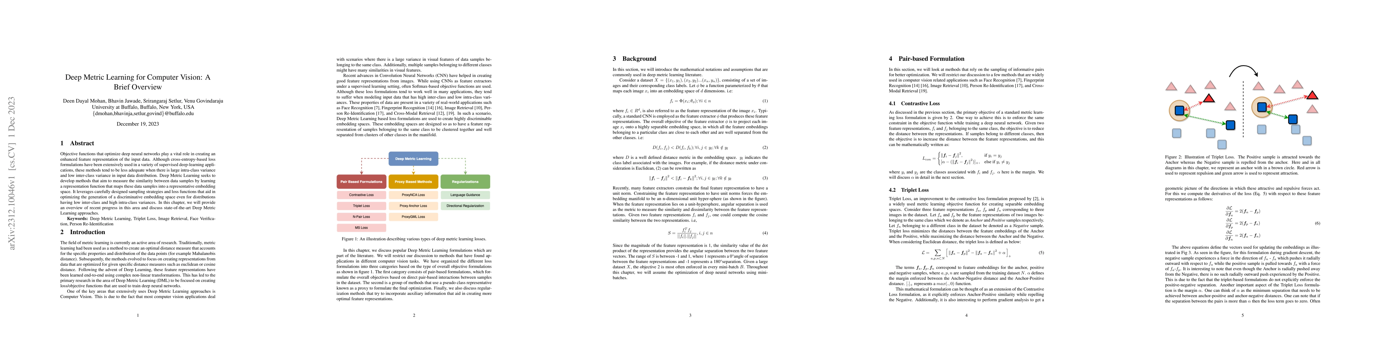 Thumbnail for Deep Metric Learning for Computer Vision: A Brief Overview