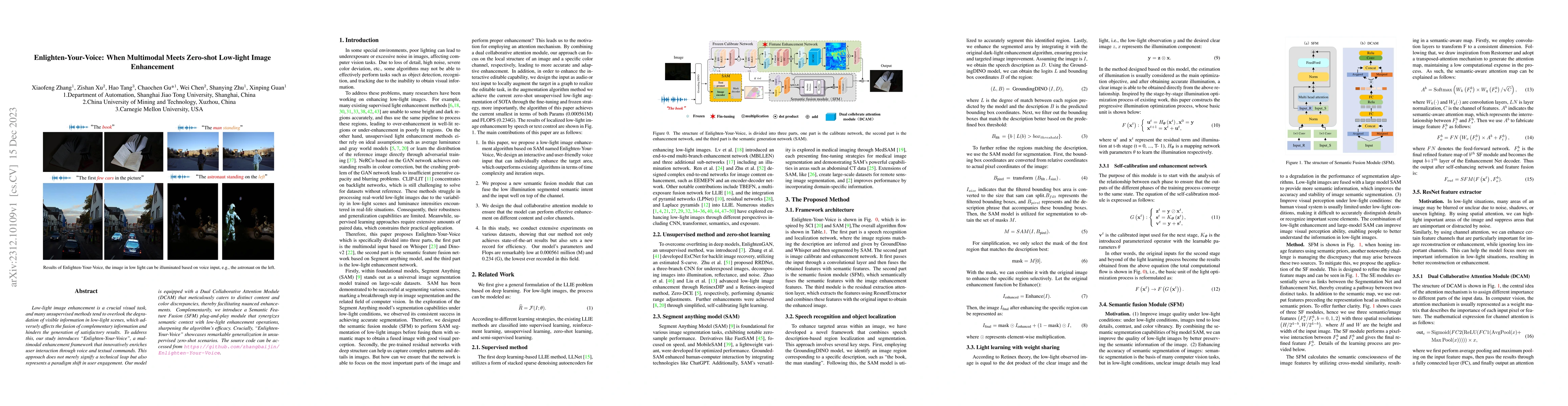 Thumbnail for Enlighten-Your-Voice: When Multimodal Meets Zero-shot Low-light Image
  Enhancement