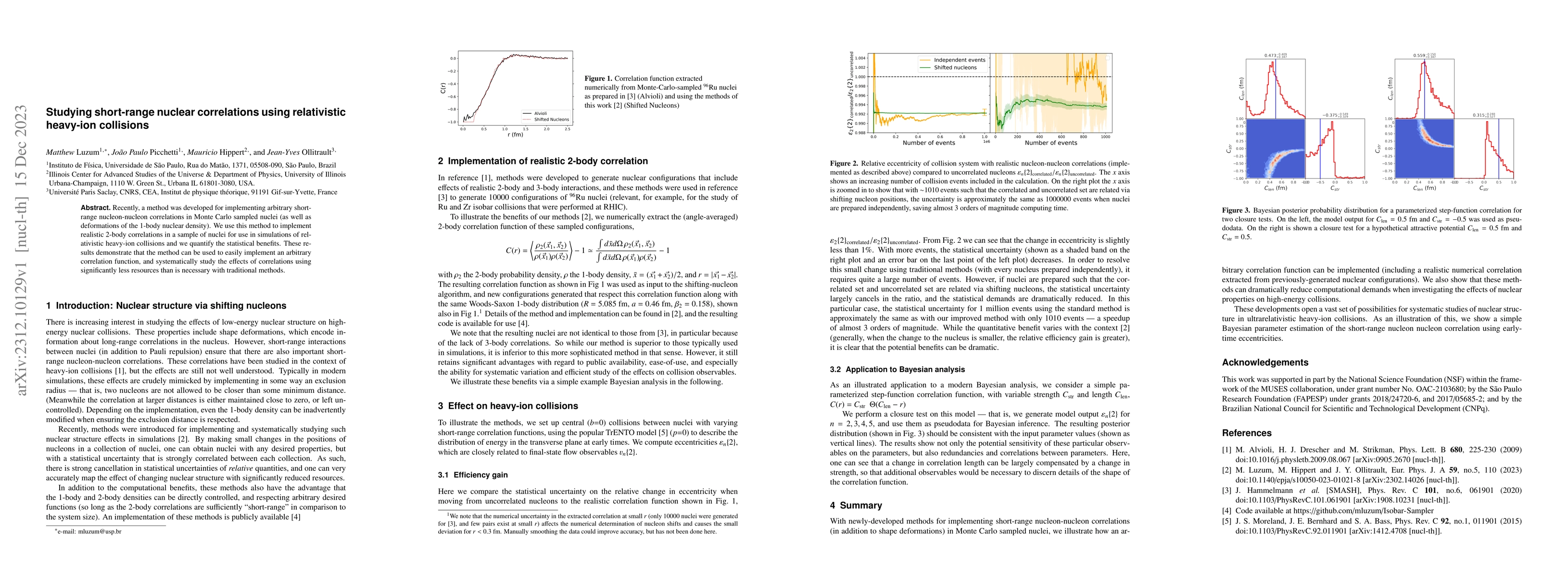 Thumbnail for Studying short-range nuclear correlations using relativistic heavy-ion
  collisions