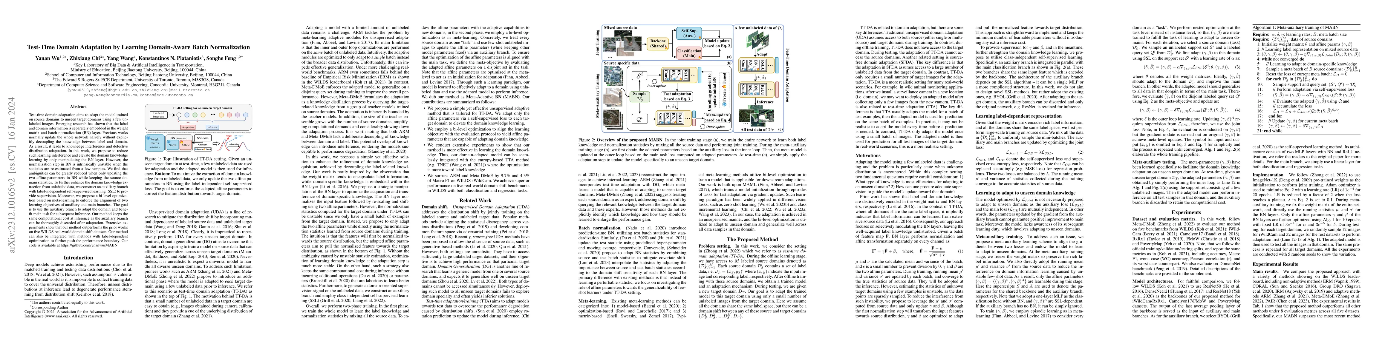 Thumbnail for Test-Time Domain Adaptation by Learning Domain-Aware Batch Normalization