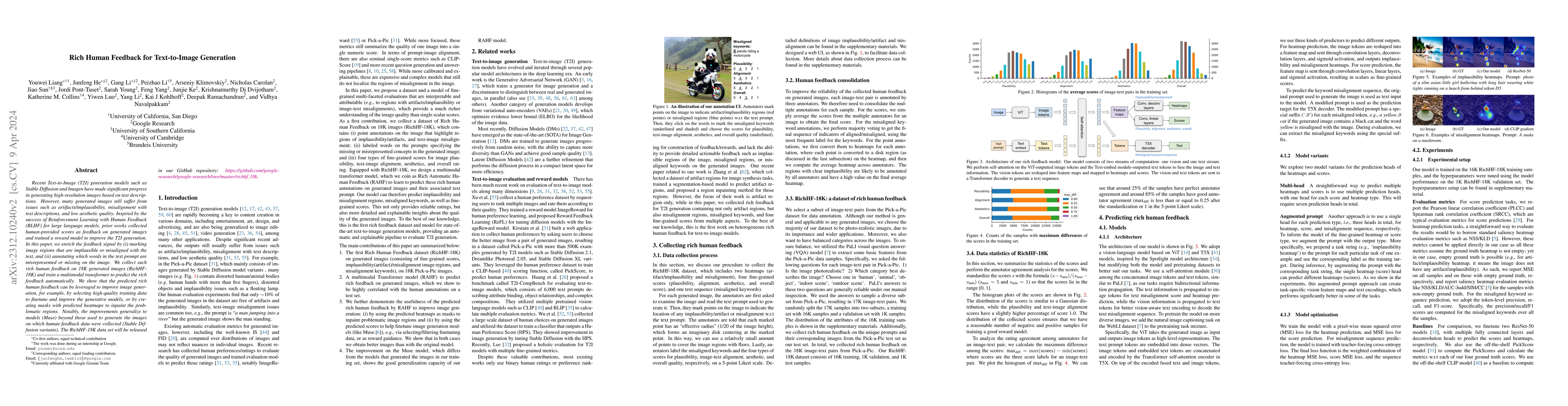Thumbnail for Rich Human Feedback for Text-to-Image Generation